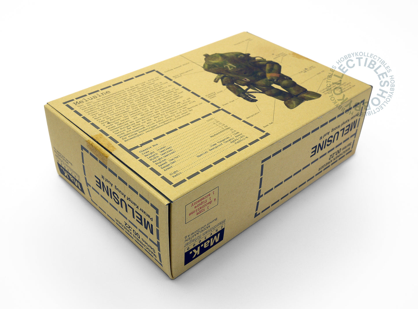 Ma.K Modelkasten Vintage 1/20 Melusine Resin/Plastic Model Kit