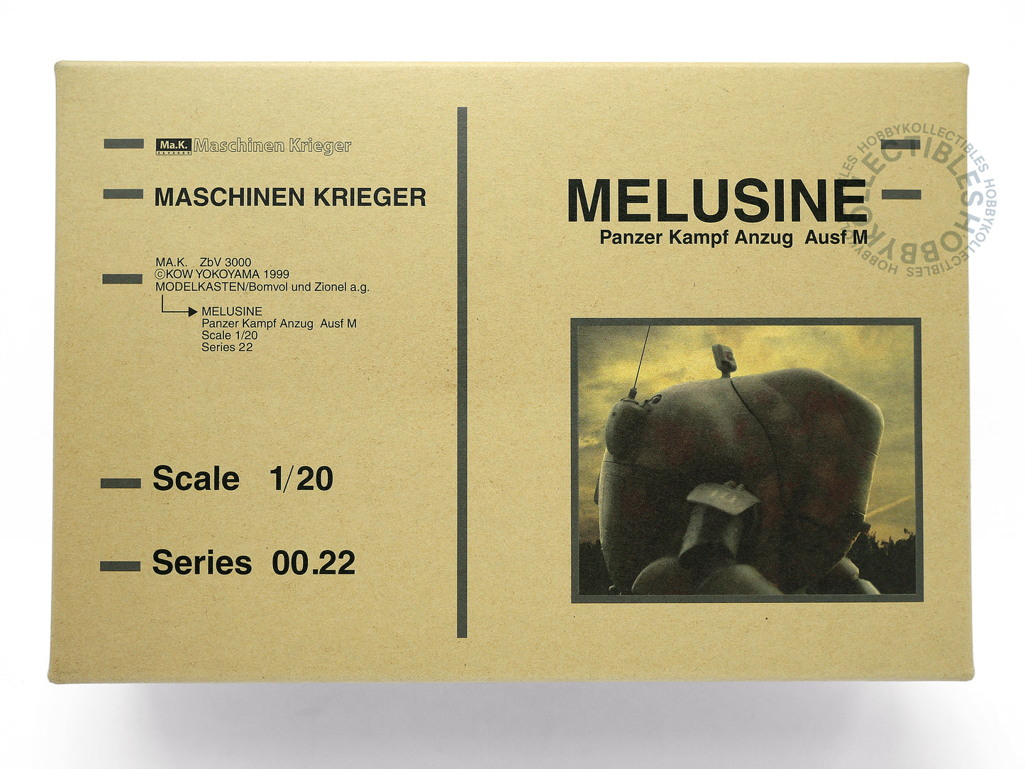 Ma.K Modelkasten Vintage 1/20 Melusine Resin/Plastic Model Kit