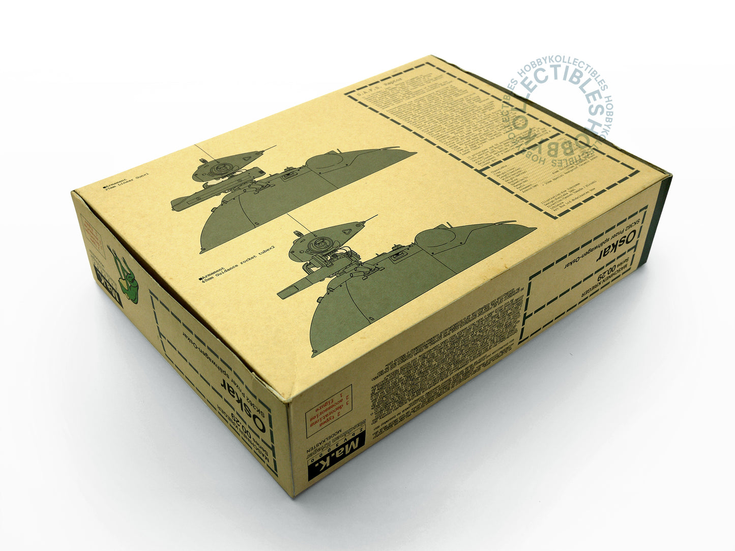 Ma.K Modelkasten Vintage 1/20 Oskar Sk362 Resin+Plastic Model Kit