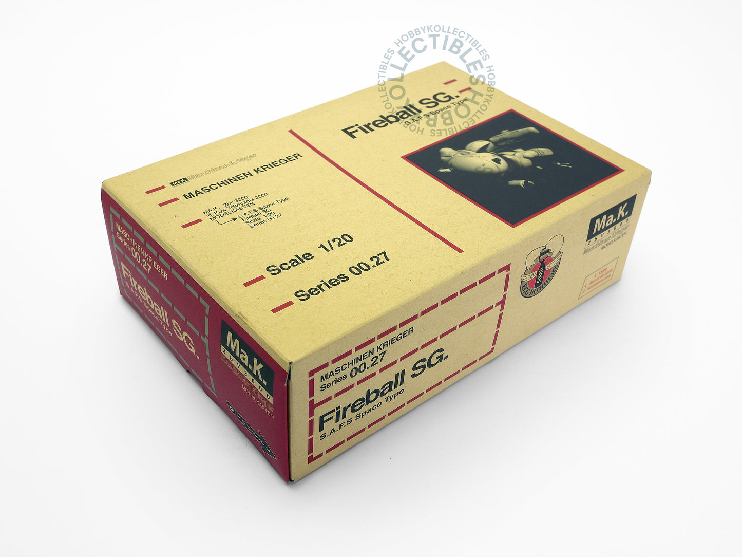 Ma.K Modelkasten Nitto SF3D 1/20 SAFS Fireball SG Resin/Plastic model Kit Maschinen Krieger