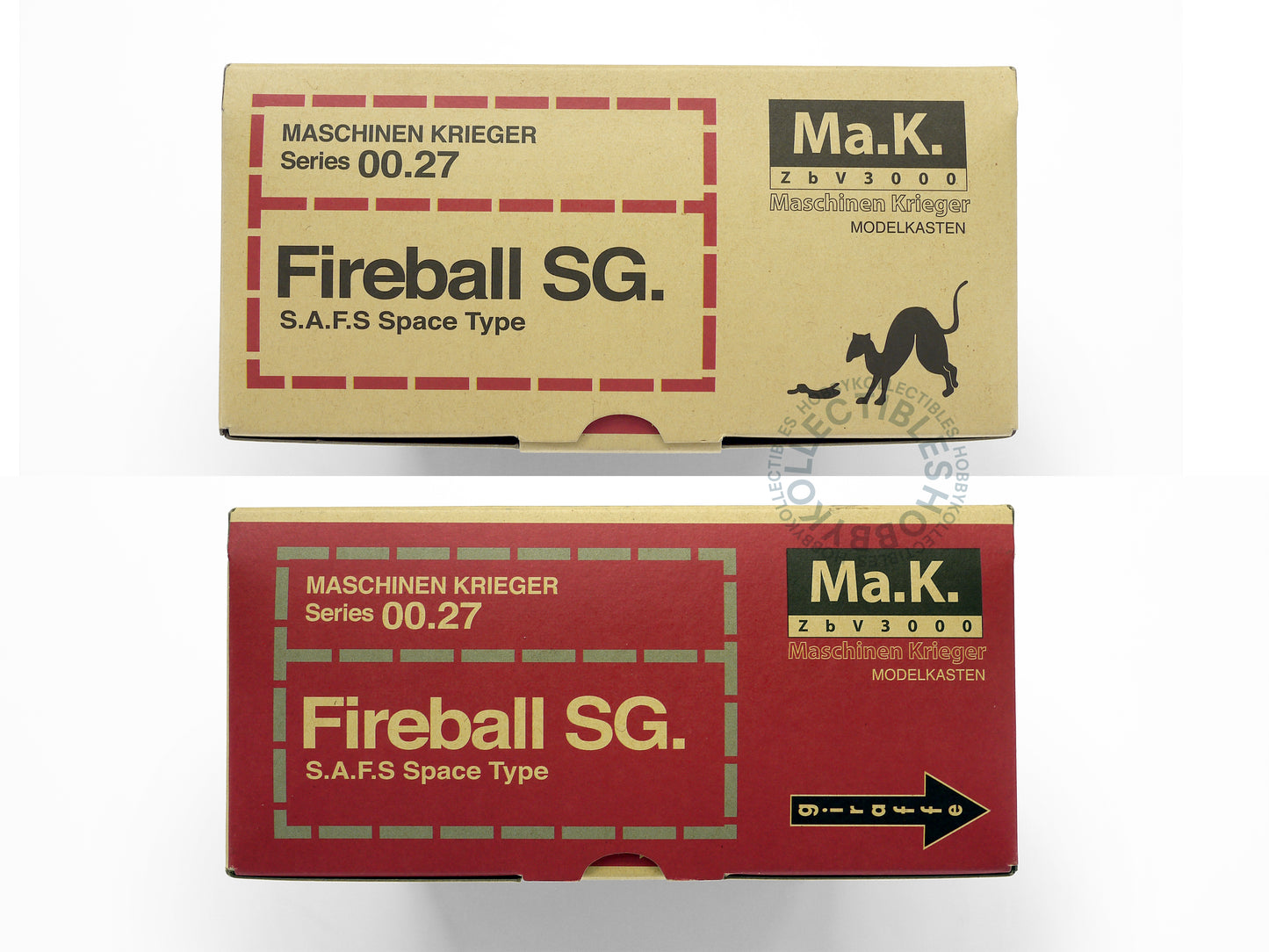 Ma.K Modelkasten Nitto SF3D 1/20 SAFS Fireball SG Resin/Plastic model Kit Maschinen Krieger