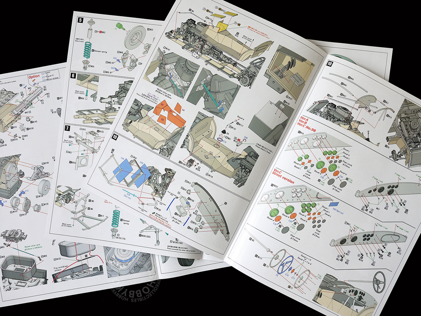 MFH Model Factory Hiro 1/12 Cobra 427 ver.B Full Detail Kit K502