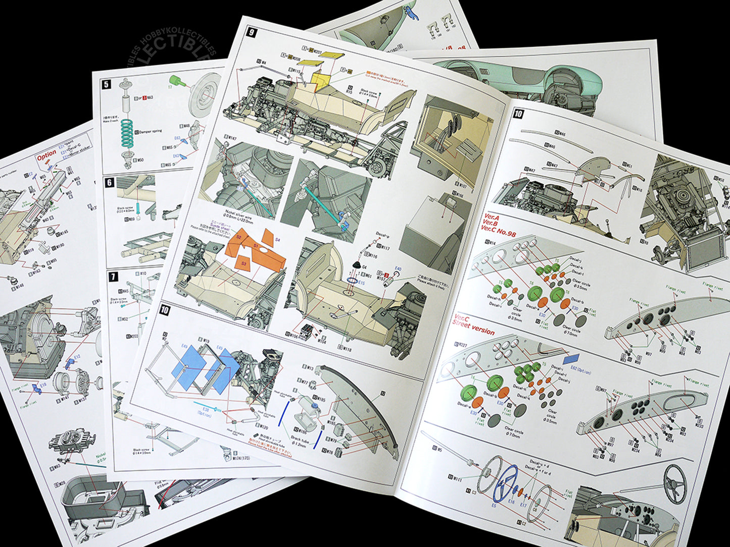 MFH Model Factory Hiro 1/12 Cobra 427 ver.A Full Detail Kit K501