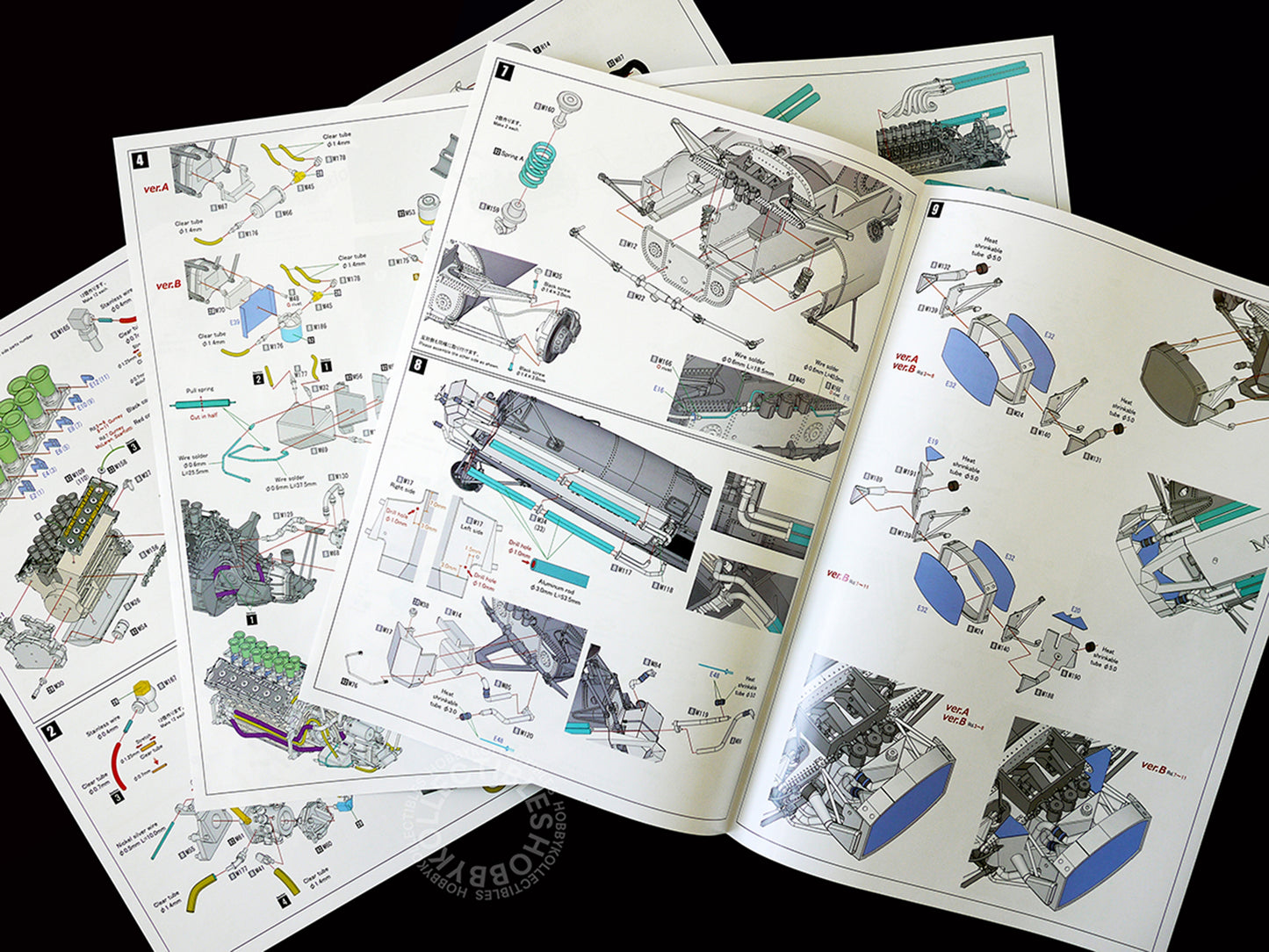 MFH 1/12 Eagle Gurney-Weslake F1 Racing ver.A K509 Full Detail Kit