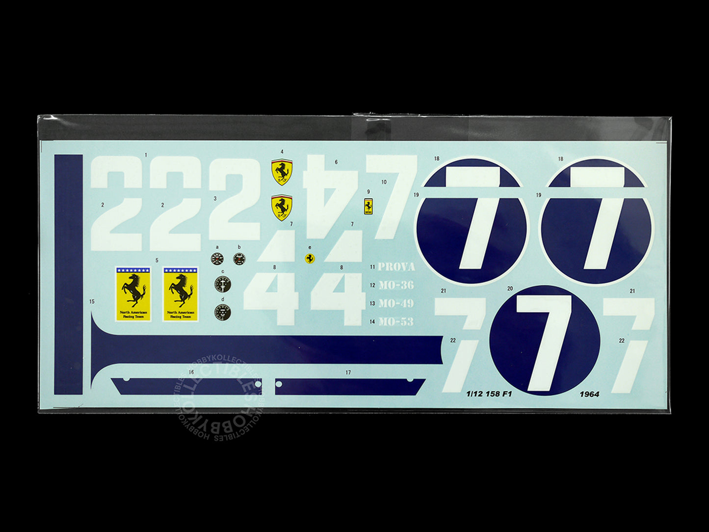 MFH Model Factory Hiro 1/12 Ferrari 158F1 K834 Full Detail Kit + Bonus Rivets