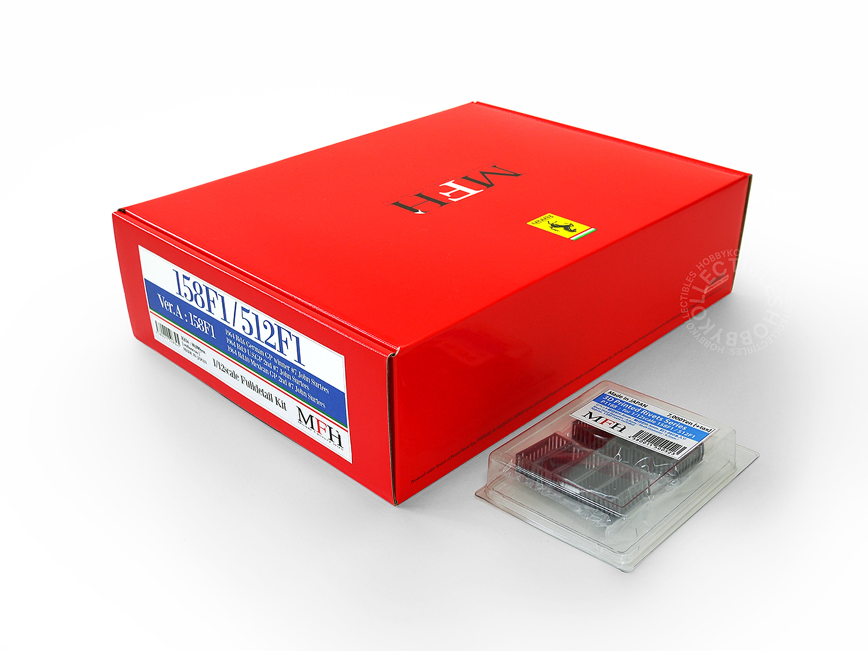 SOLD) MFH Model Factory Hiro 1/12 Ferrari 158F1 K834 Full Detail