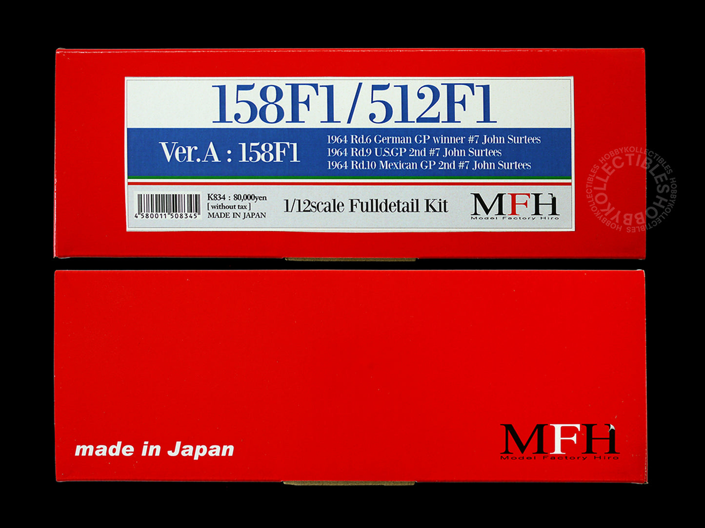 MFH Model Factory Hiro 1/12 Ferrari 158F1 K834 Full Detail Kit + Bonus Rivets