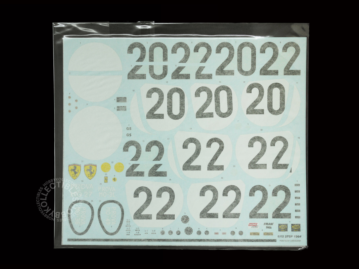 MFH Model Factory Hiro 1/12 Ferrari 275P 1964 LM Full Detail Kit K842