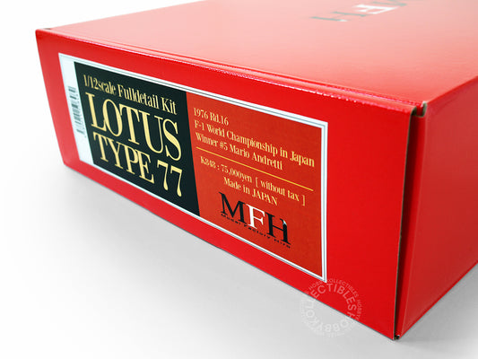 MFH Model Factory Hiro 1/12 Lotus Type 77 F1 Racing K848 Full Detail Kit