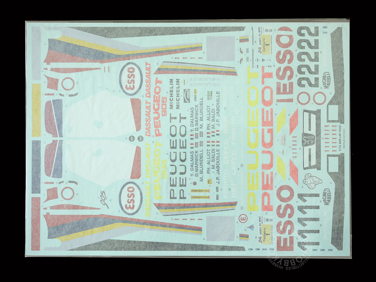 MFH Model Factory Hiro 1/12 Peugeot 950 EVO1 Bis Full Detail Kit K847