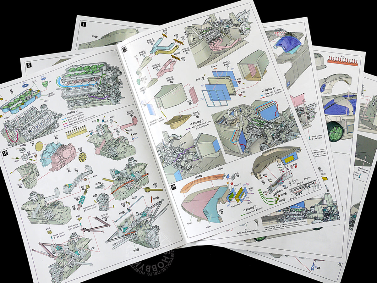 MFH Model Factory Hiro 1/12 Peugeot 950 EVO1 Bis Full Detail Kit K847