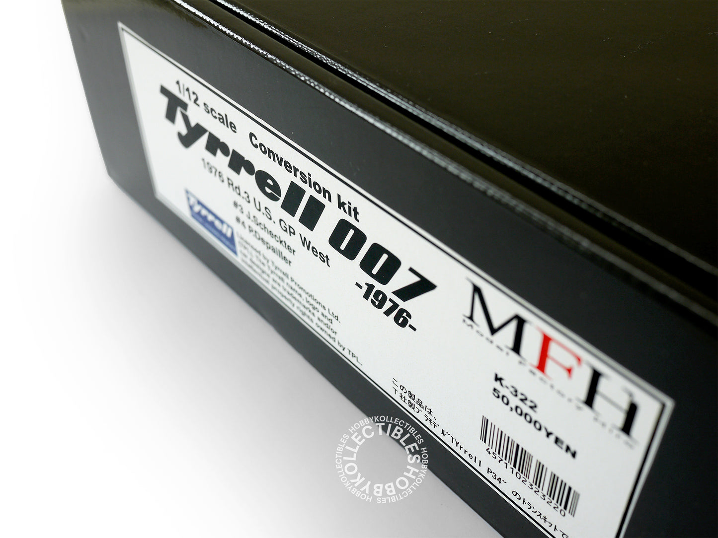 MFH 1/12 Tyrrell 007 US GP West F-1 Racing TRANSKIT Model Kit K322