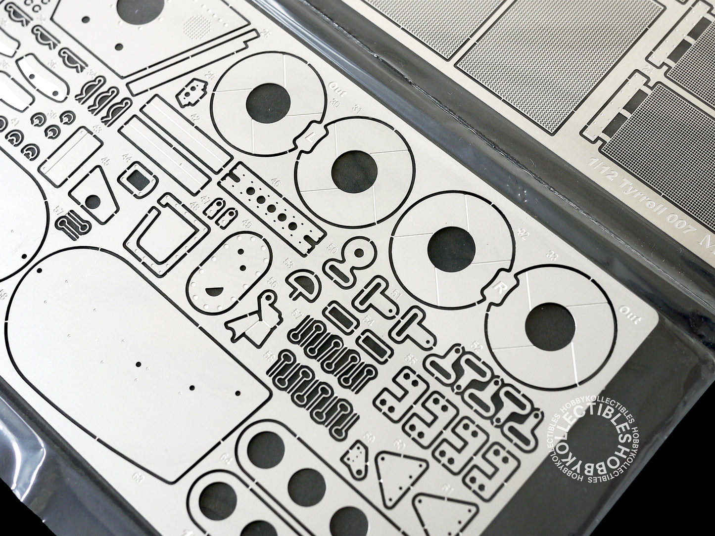 MFH 1/12 Tyrrell 007 US GP West F-1 Racing TRANSKIT Model Kit K322