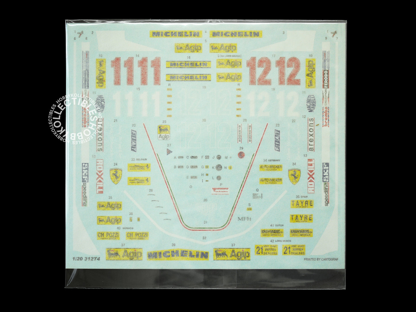 MFH 1/20 Ferrari 312T4 Monaco GP IK002 Hybrid Injection Kit