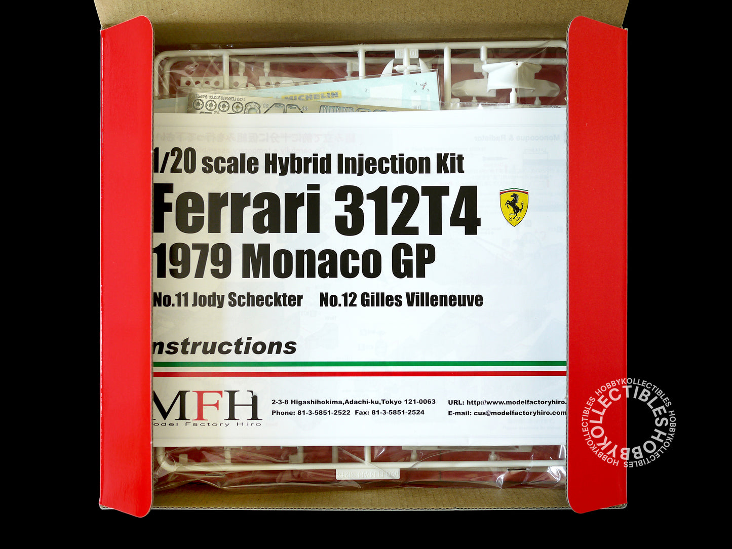 MFH 1/20 Ferrari 312T4 Monaco GP IK002 Hybrid Injection Kit