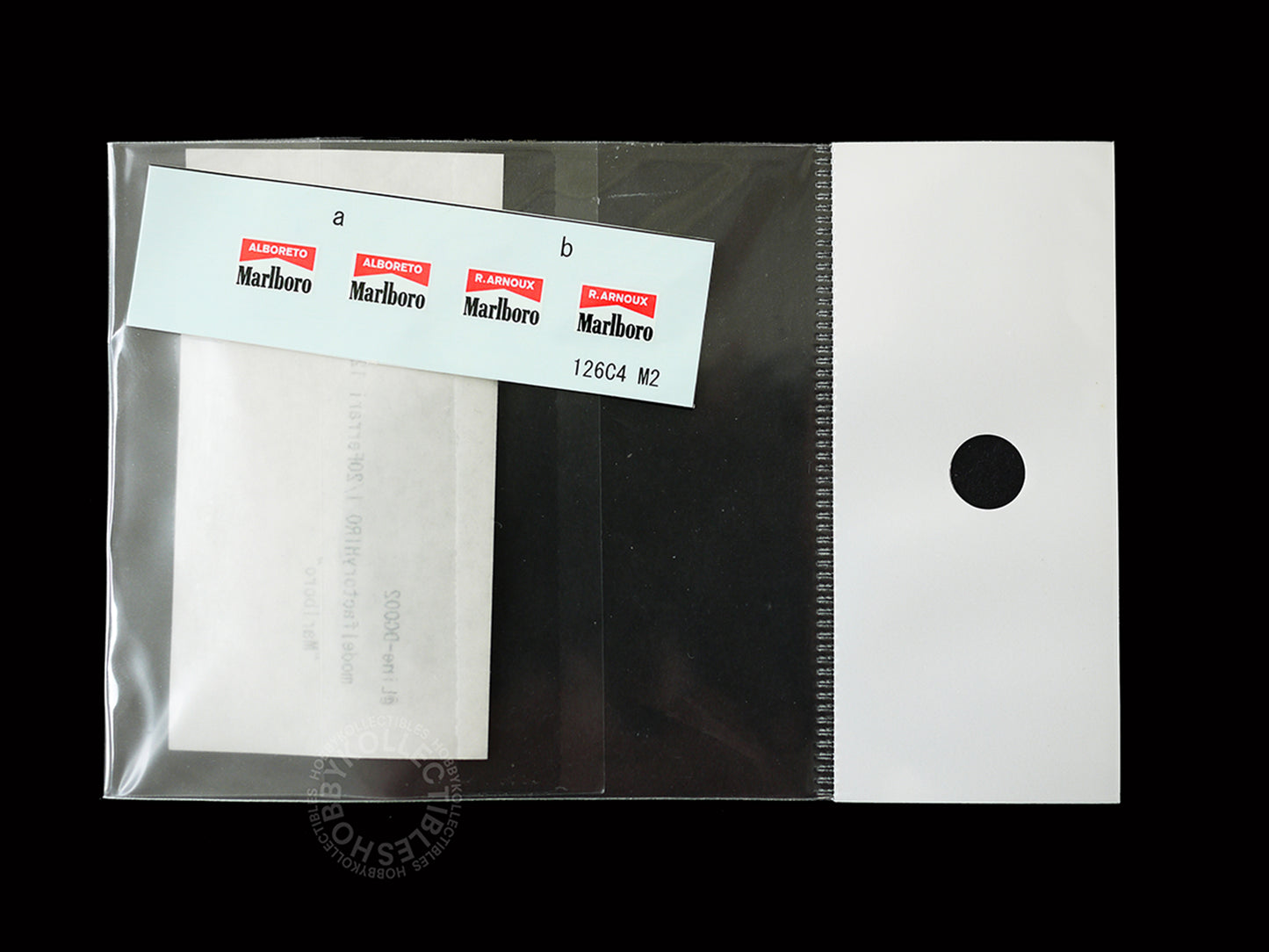 (SOLD) MFH 1/20 F1 Ferrari 126C4 M2 1984-Portugal GP Full Detail Metal Model Kit K125