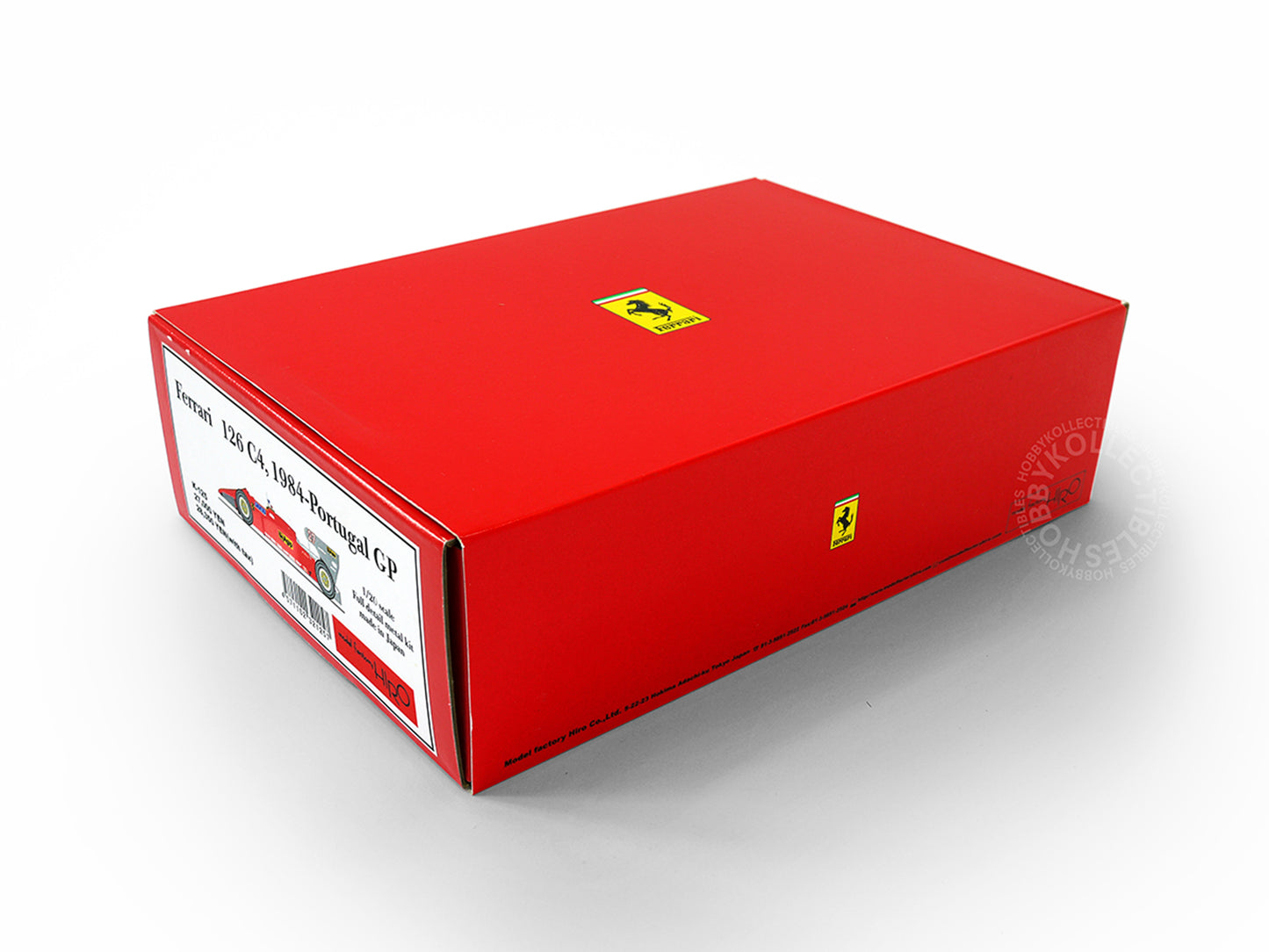 (SOLD) MFH 1/20 F1 Ferrari 126C4 M2 1984-Portugal GP Full Detail Metal Model Kit K125