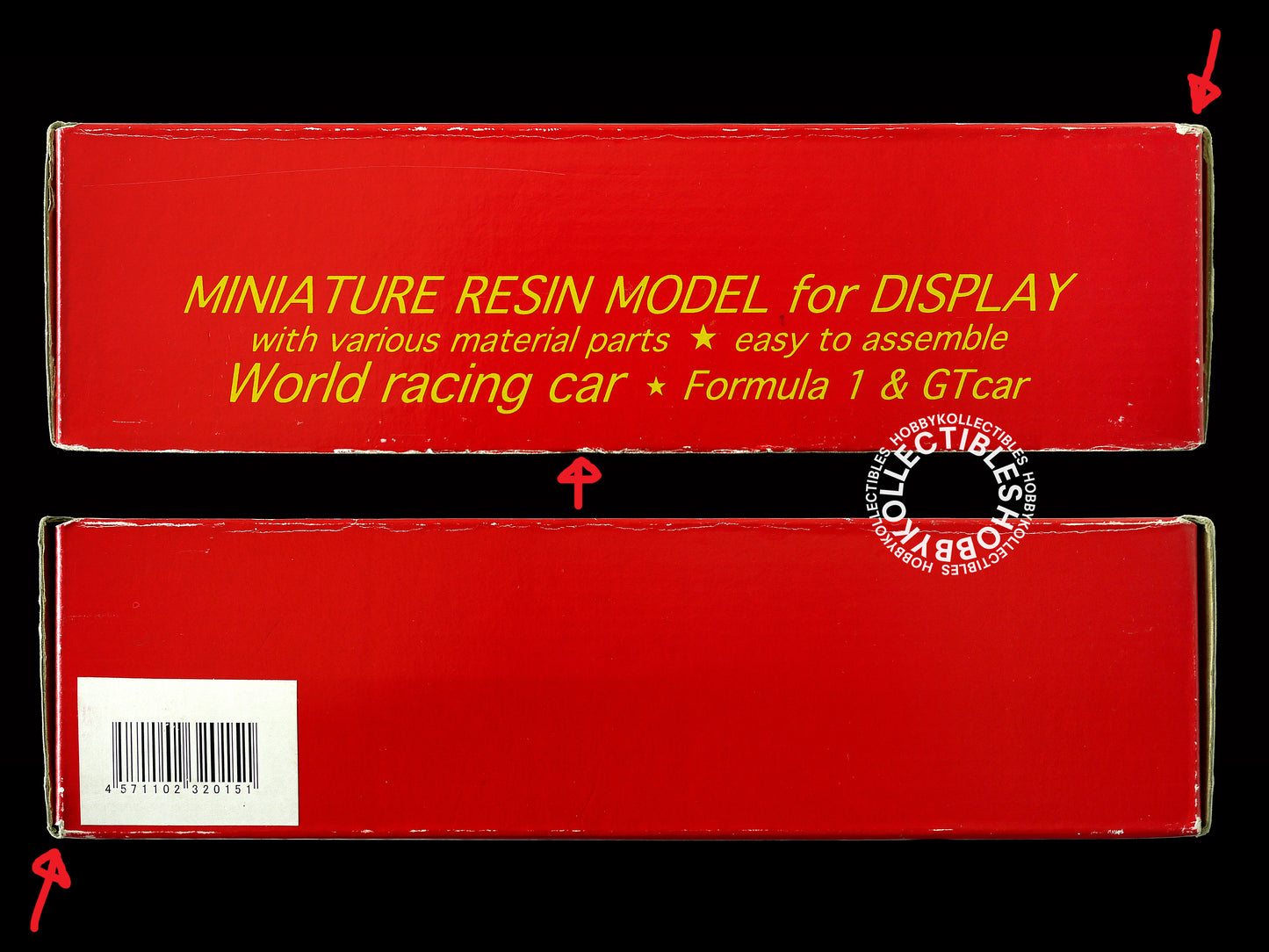 (SOLD in eBay) MFH Model Factory Hiro 1/20 Ferrari 312T4 Italian GP 2 x Body Metal Kit (MISSING 2 PARTS)