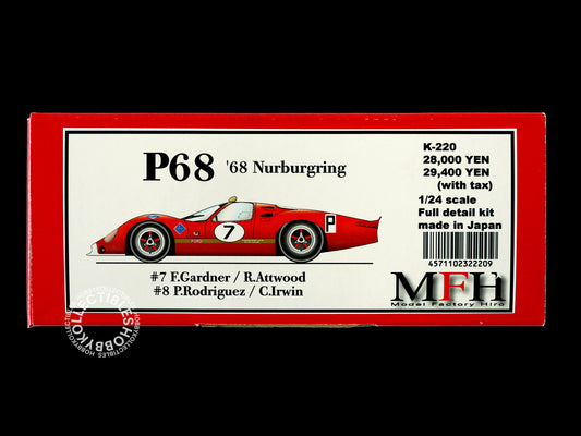 Model 1/24 Ford P68 '68 Nurburgring Multi-Media Kit K220