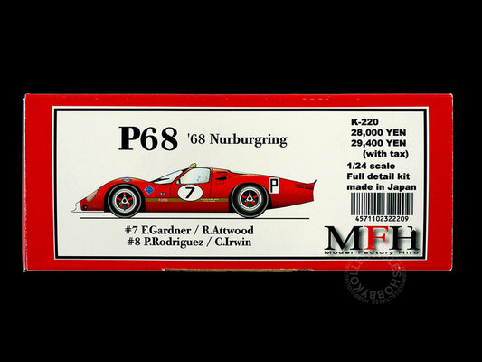 Model 1/24 Ford P68 '68 Nurburgring Multi-Media Kit K220