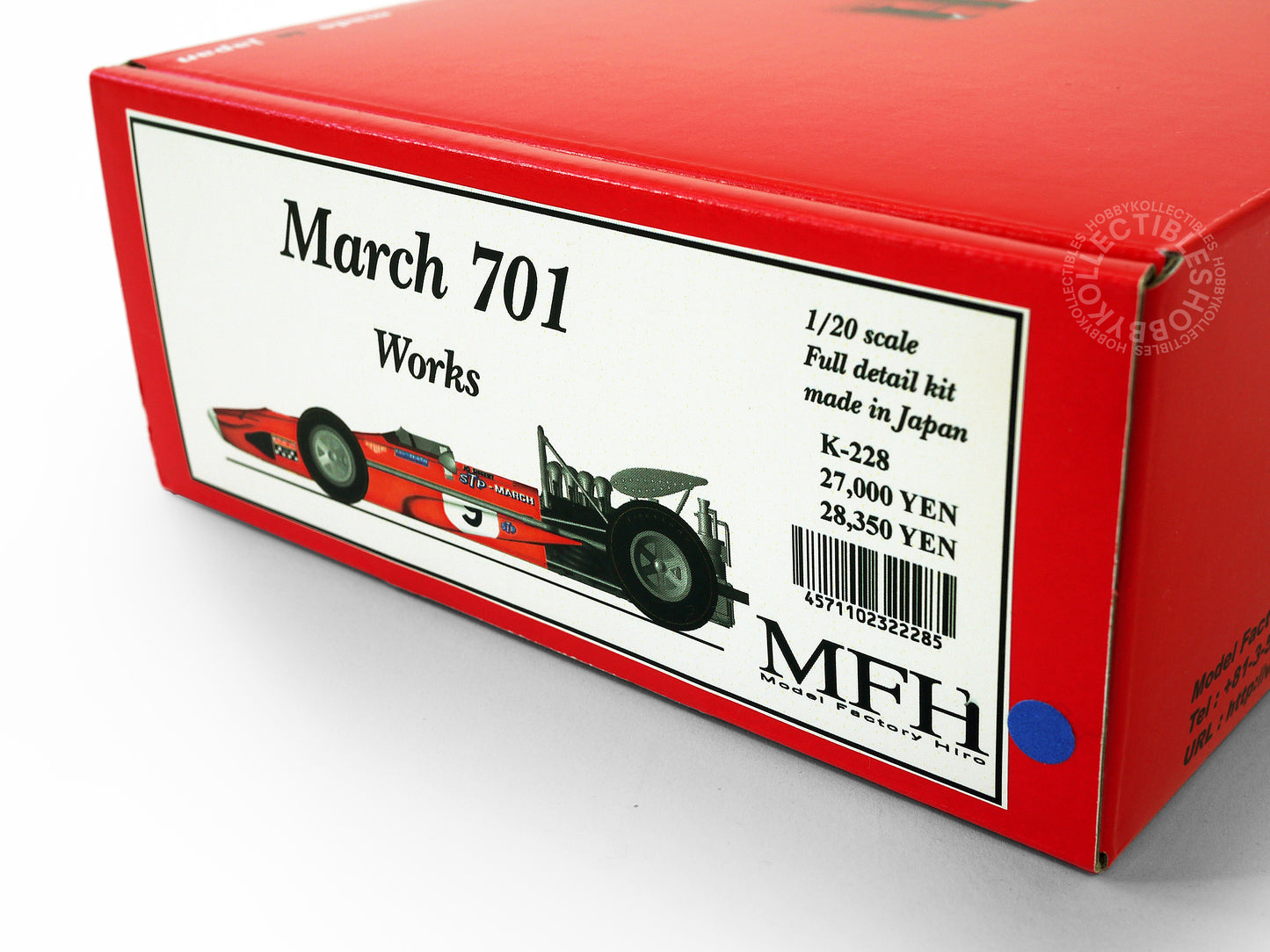 MFH  1/20 March 701 ver.A Works Full Detail Model Kit K-0228