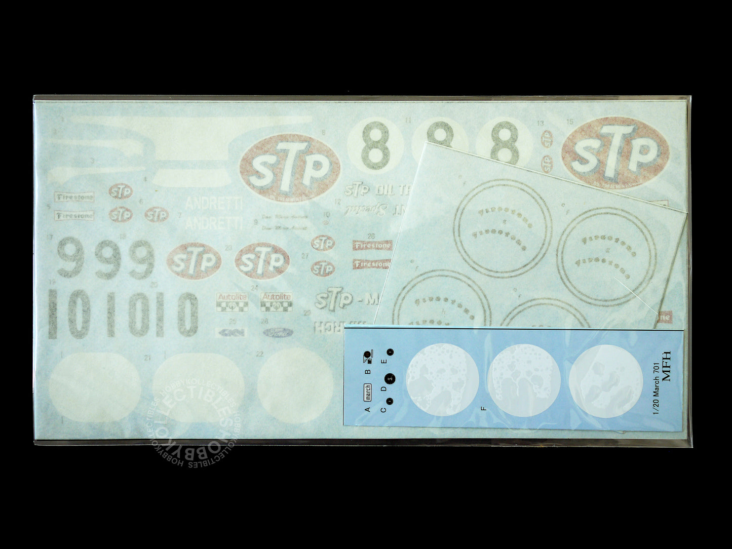 MFH  1/20 March 701 ver.A Works Full Detail Model Kit K-0228