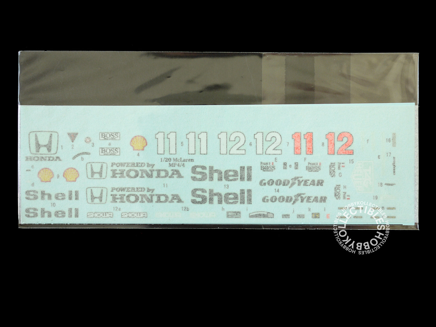 MFH 1/20 McLaren MP4/4 F1 Racing Full Detail Model Kit K-708