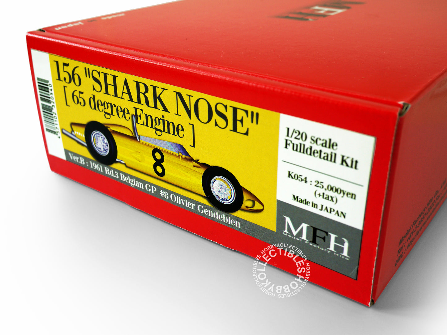 MFH 1/20 Ferrari 156 Shark Nose F1 Racing Full Detail Model Kit K054