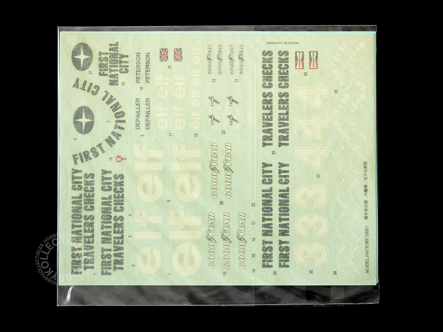 MFH 1/20 Tyrrell P34 Prototype Full Detail Metal Model Kit K039