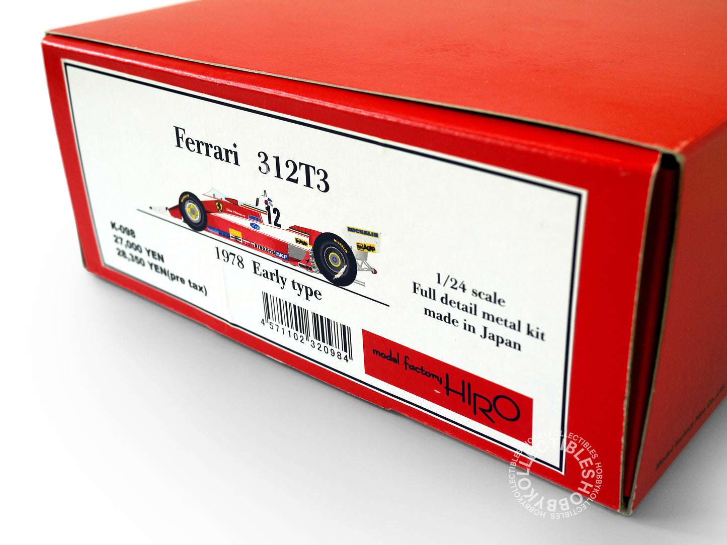 MFH 1/20 Ferrari 312T3 Early Type F1 Racing Full Detail Model Kit K-098
