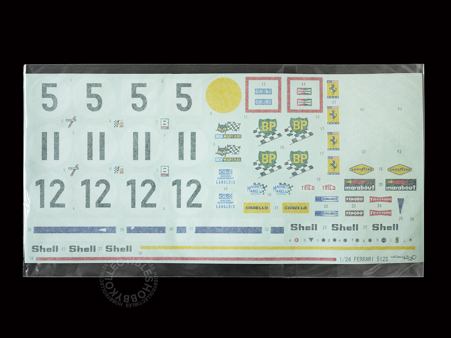 MFH Model Factory Hiro 1/24 Ferrari 512s K064 Metal & Resin Model Kit