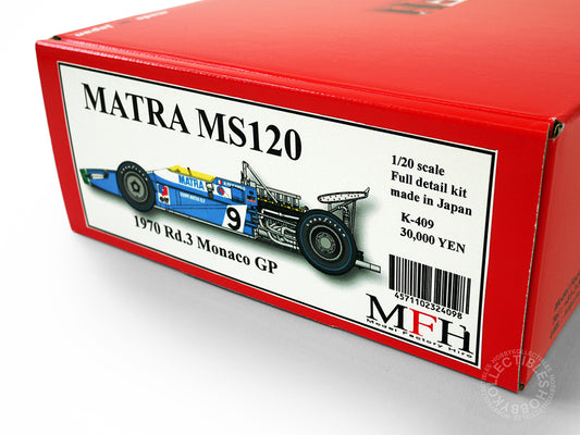 MFH Model Factory Hiro 1/20 Matra MS120 F1 Monaco GP ver.A K-409 Full Detail Kit