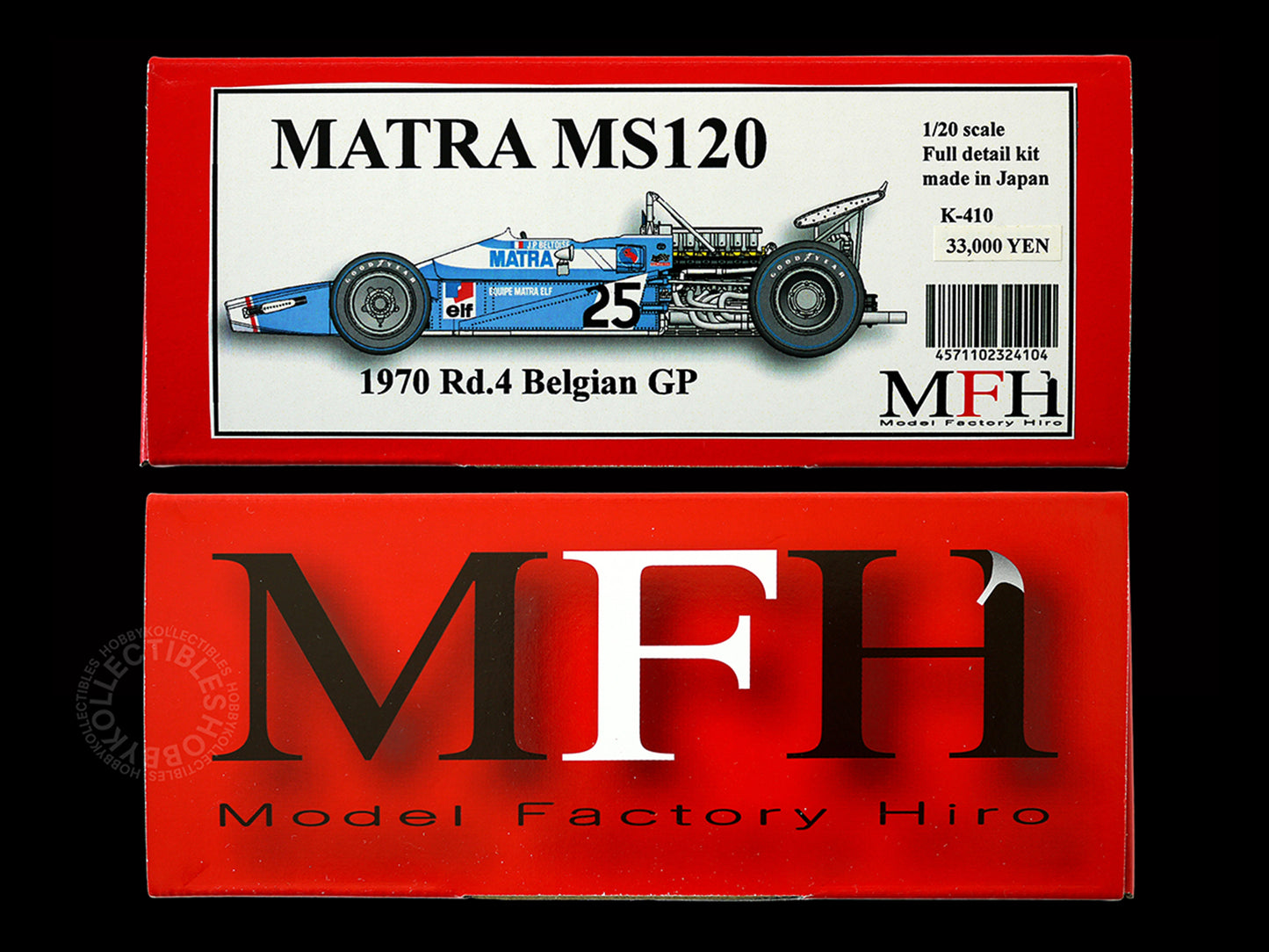 MFH Model Factory Hiro 1/20 Matra MS120 F1 Monaco GP ver.B K-410 Full Detail Kit