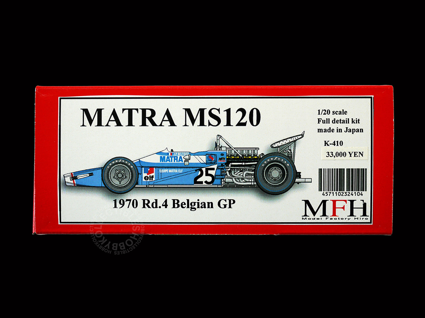 MFH Model Factory Hiro 1/20 Matra MS120 F1 Monaco GP ver.B K-410 Full Detail Kit