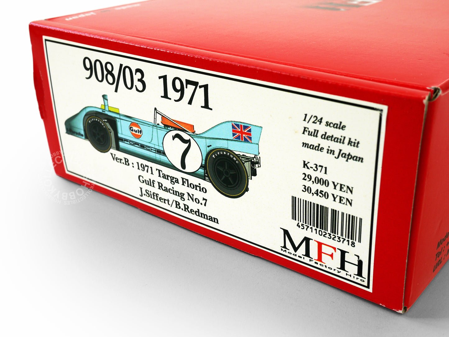 MFH 1/24 Porsche 908/03 1971 Targa Florio Full Detail Model Kit K-371