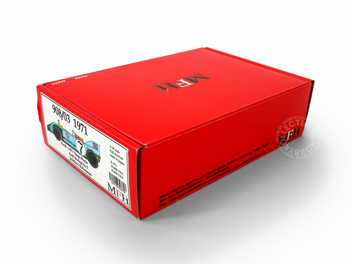 MFH 1/24 Porsche 908/03 1971 Targa Florio Full Detail Model Kit K-371