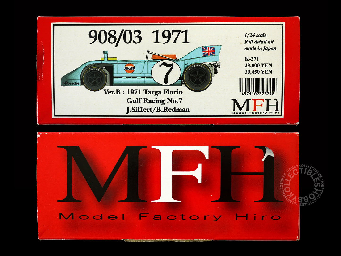MFH 1/24 Porsche 908/03 1971 Targa Florio Full Detail Model Kit K-371