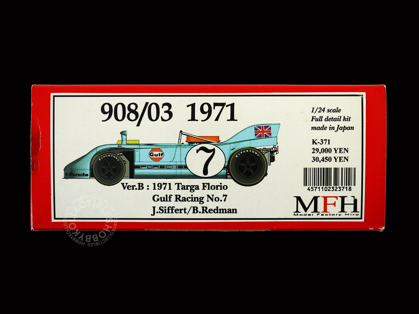 MFH 1/24 Porsche 908/03 1971 Targa Florio Full Detail Model Kit K-371