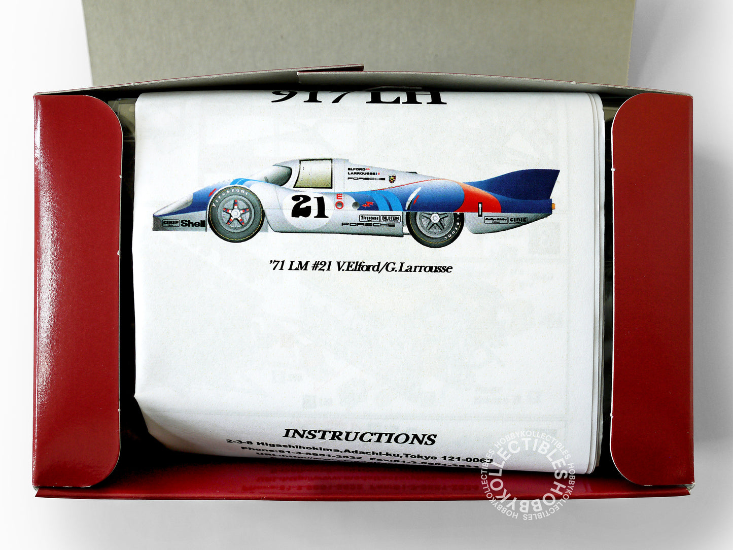 MFH 1/43 Porsche 917LH '71 Le Mans #21 ver.C Metal Model Kit K-350