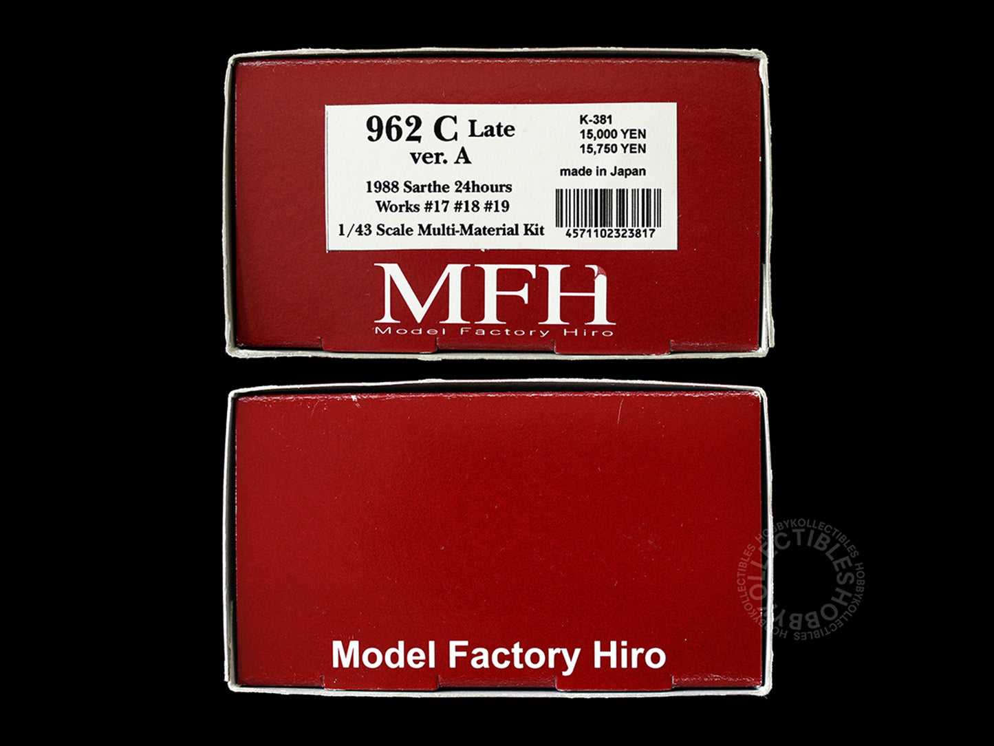 MFH Model Factory Hiro 1/43 962C ver.A LM 24hrs K381 Metal Kit