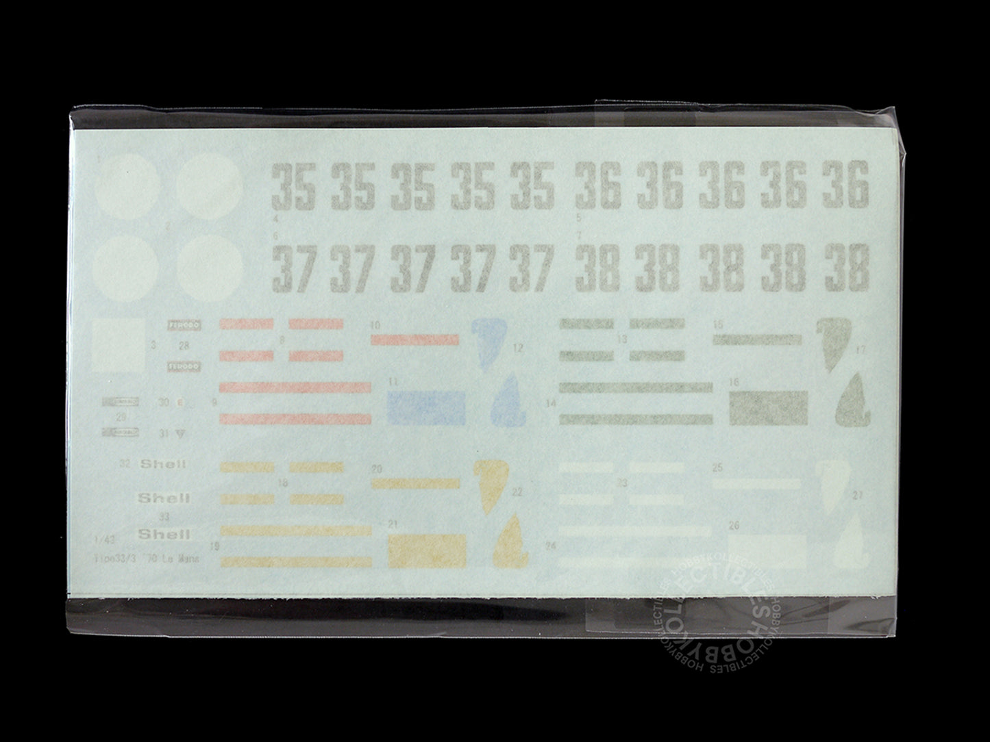MFH 1/43 Alfa Romeo Tipo33/3 Long Tail Ver.A LM Racing Model Kit K474 (Restock)