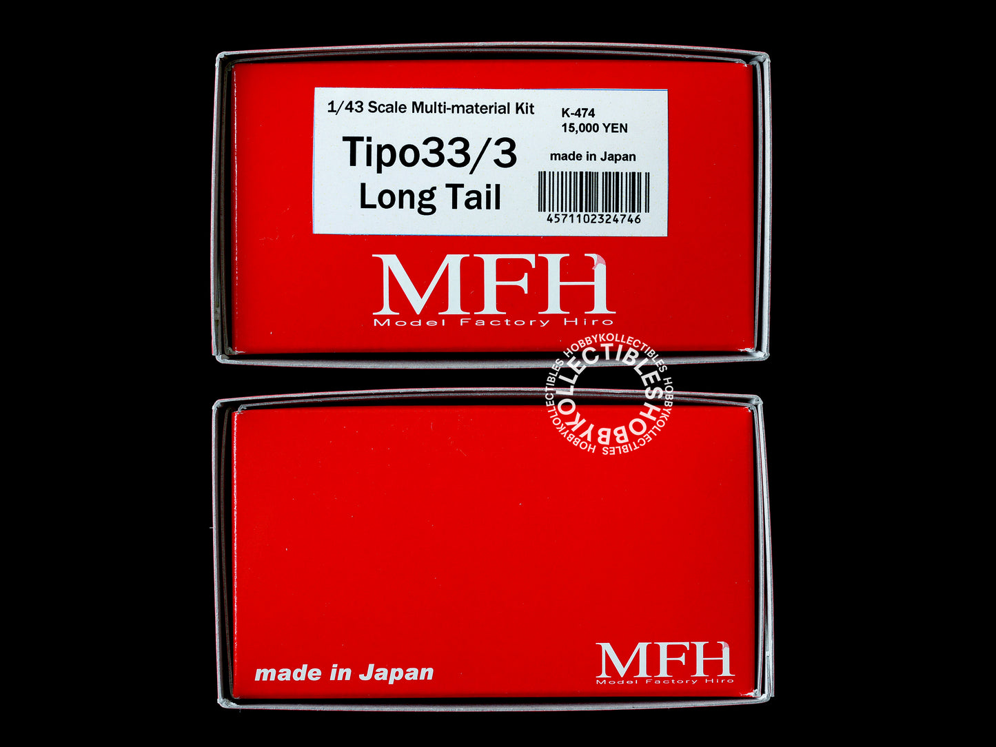 MFH 1/43 Alfa Romeo Tipo33/3 Long Tail Ver.A LM Racing Model Kit K474