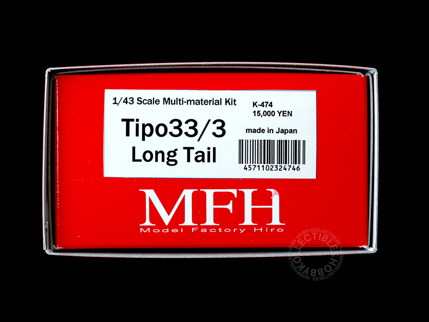 MFH 1/43 Alfa Romeo Tipo33/3 Long Tail Ver.A LM Racing Model Kit K474 (Restock)