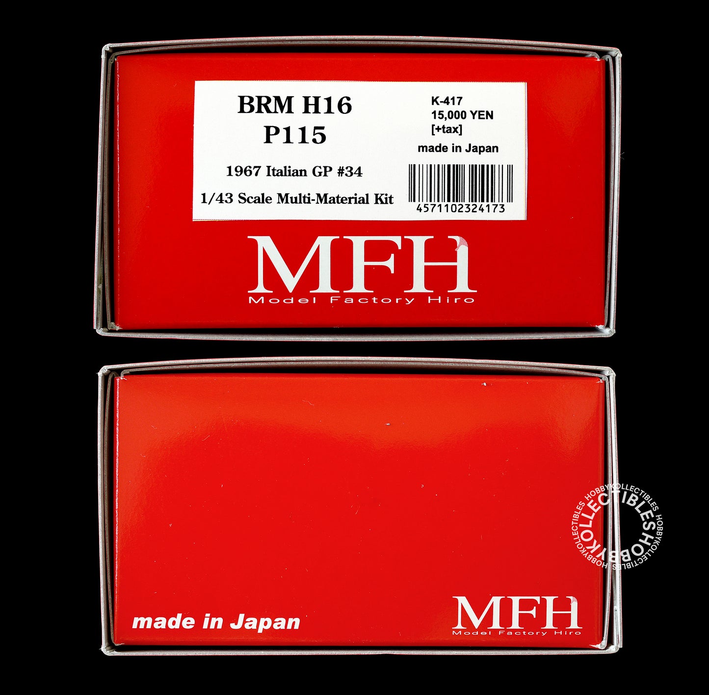 MFH 1/43 BRM H16 P115 Ver.C Italian GP F1 Metal Model Kit K417