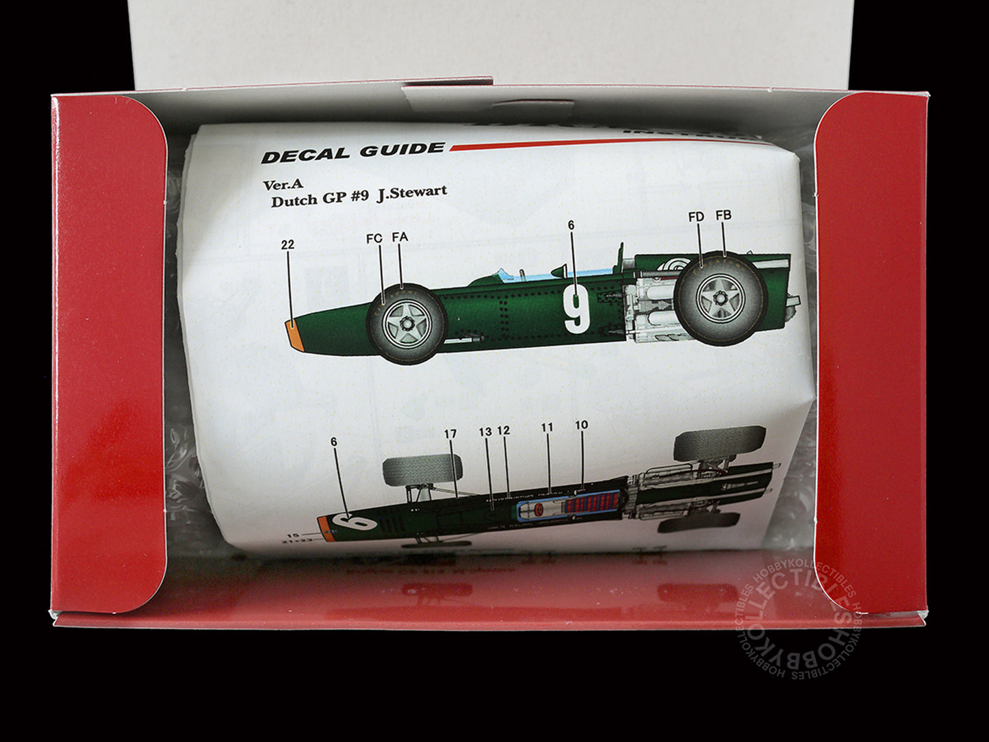 MFH 1/43 F1 BRM H16 P83 ver.B Metal Model Kit K-416