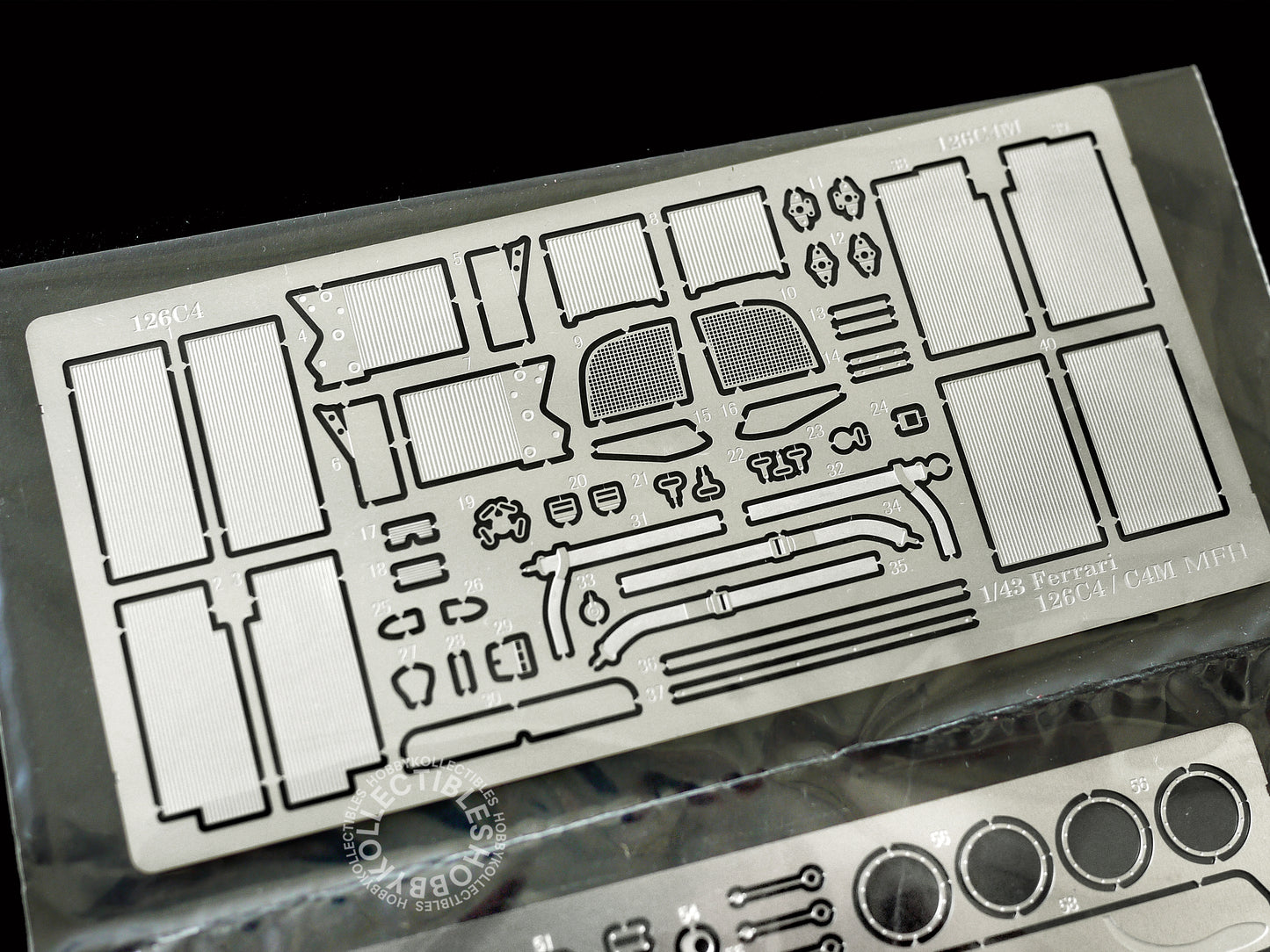 MFH  1/43 Ferrari 126C4M F1 Racing Car ver.B K443 Model Kit 2025