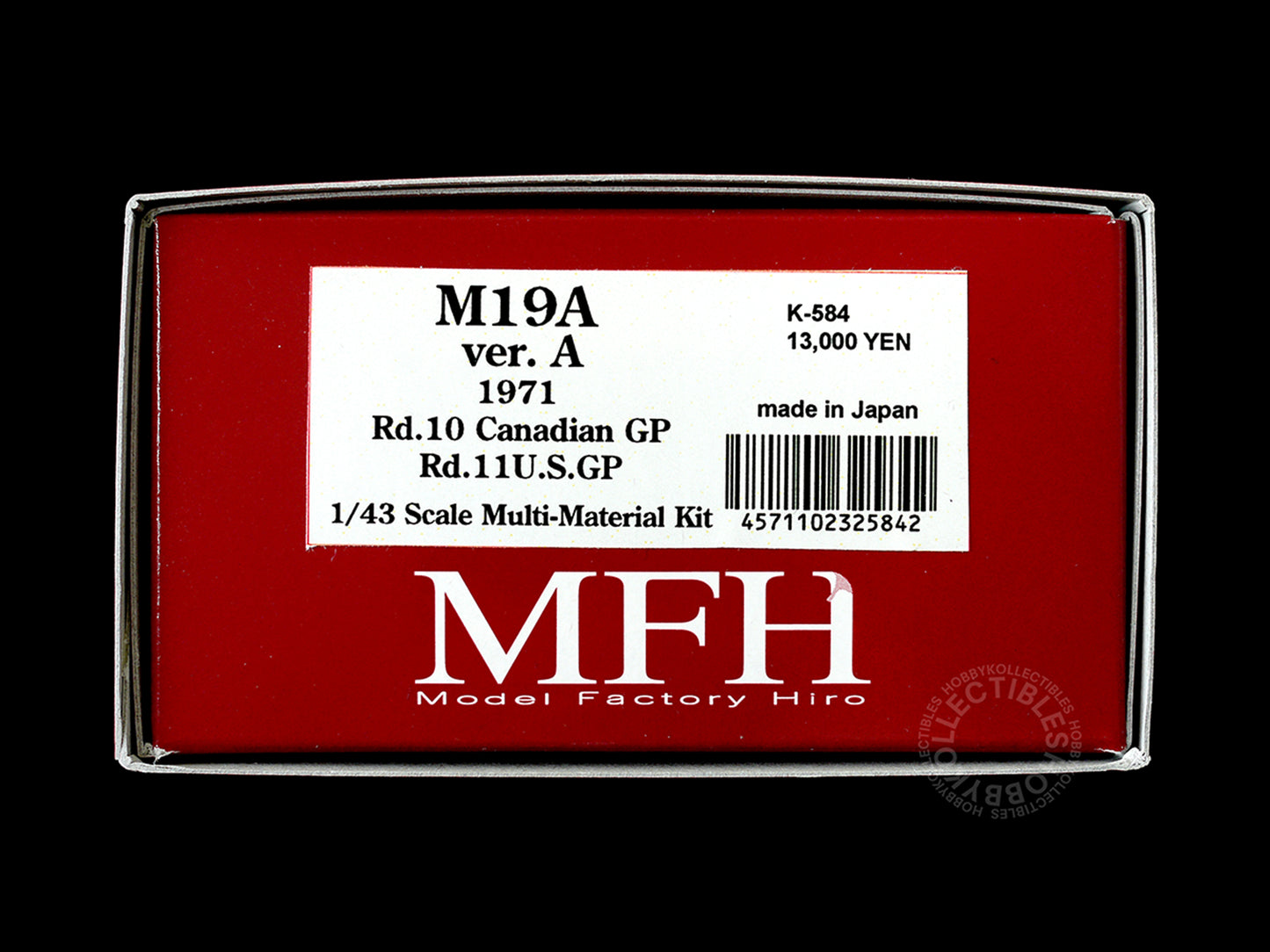 MFH 1/43 McLaren M19A Sunoco Ver.A GP F1 Racing Model Kit K-584