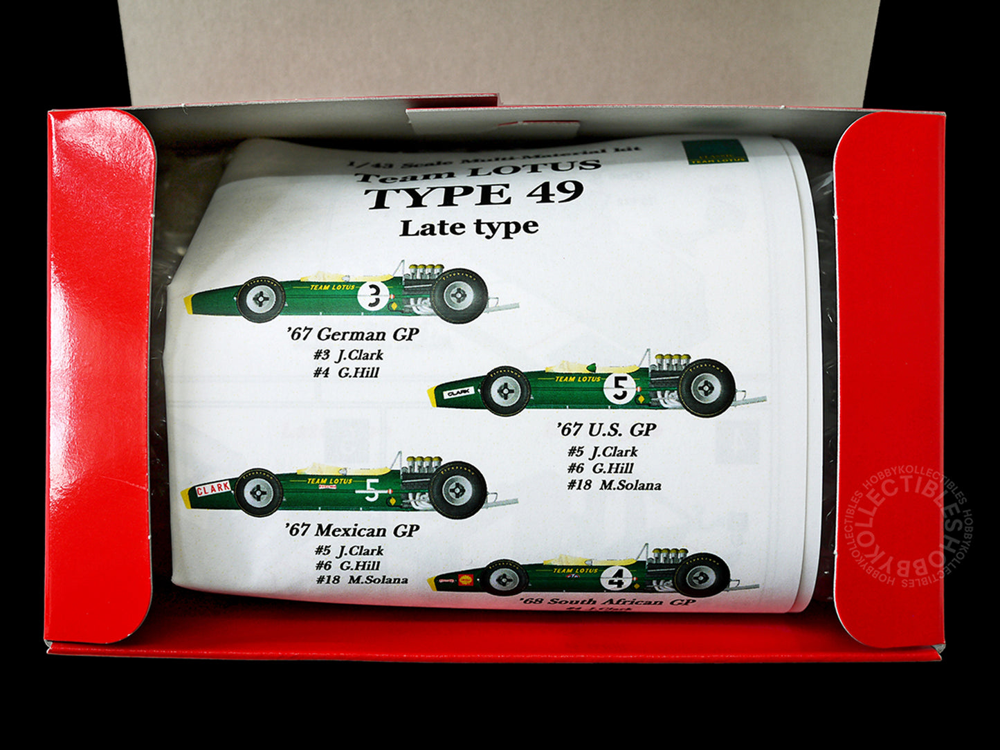 MFH Model Factory Hiro 1/43 Lotus Type 49 ver.B [Late Type] K342 2025