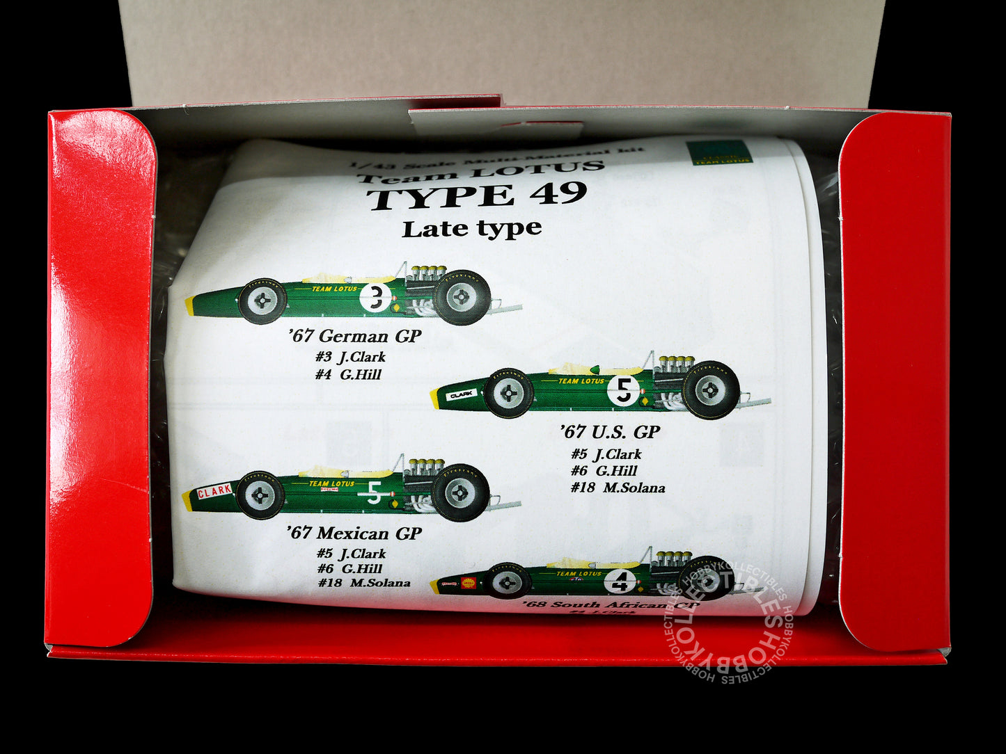 MFH Model Factory Hiro 1/43 Lotus Type 49 ver.B [Late Type] K342 2025