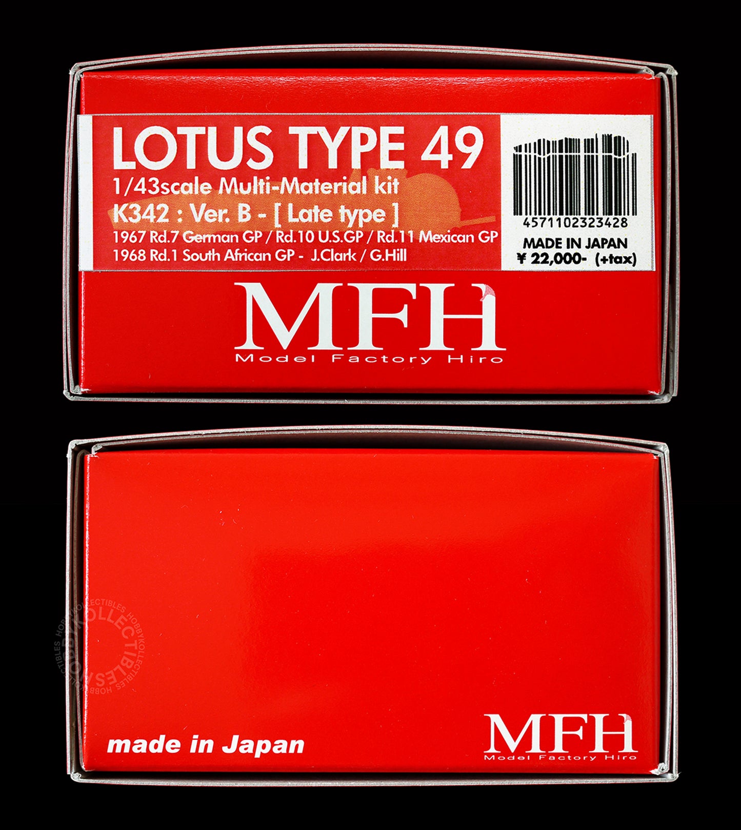 MFH Model Factory Hiro 1/43 Lotus Type 49 ver.B [Late Type] K342 2025
